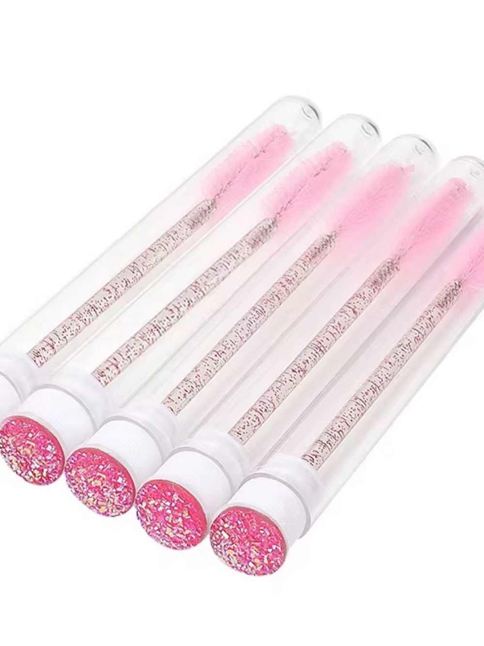 Pink Glitter Cake Sparklers - Decorative Party Candle Sticks